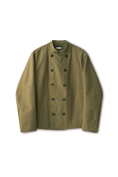 PHIGVEL MAKERS & Co.フィグベル 2021SS MIL DOUBLE-BREASTED BLOUSONミル ダブルブレスト ブルゾン ジャケット【2】【MJKA72572】