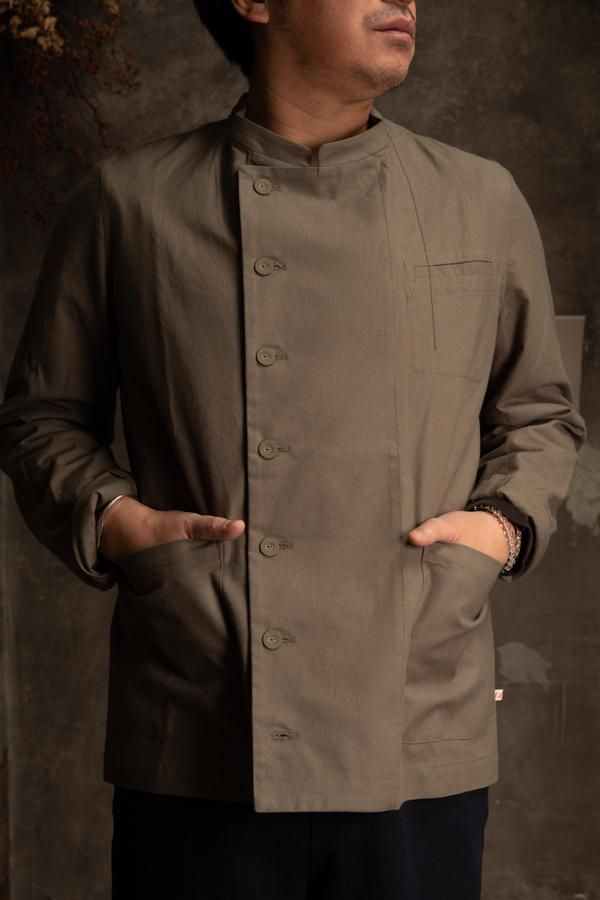 【FRANK LEDER】60' VINTAGE BEDSHEET PRISON JACKET-SLOW&STEADY