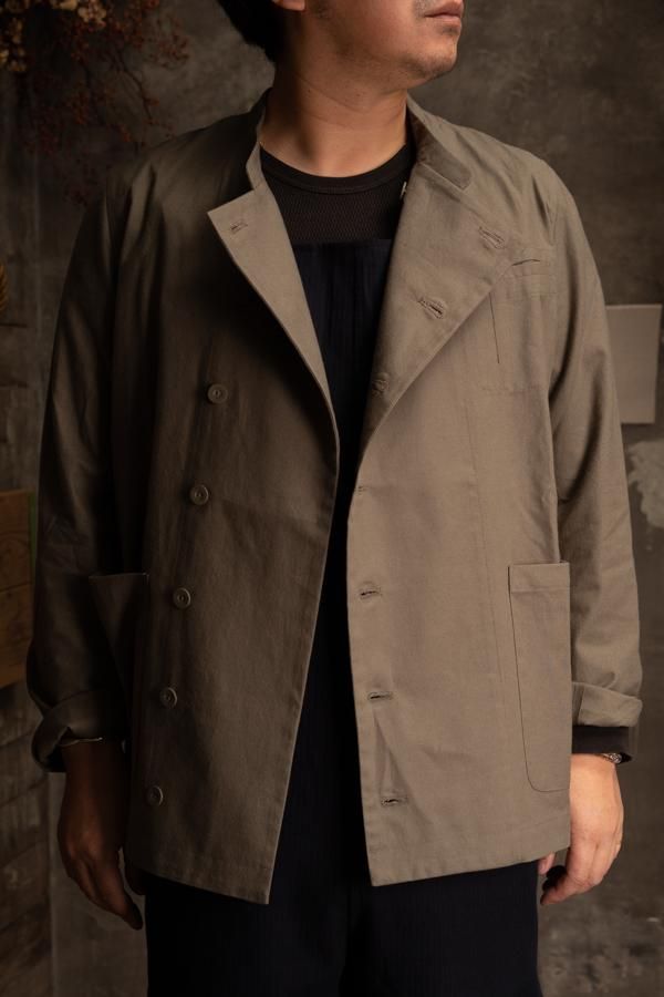 FRANK LEDER】60' VINTAGE BEDSHEET PRISON JACKET-SLOW&STEADY