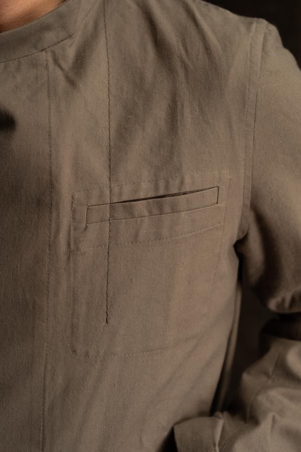 FRANK LEDER】60' VINTAGE BEDSHEET PRISON JACKET-SLOW&STEADY