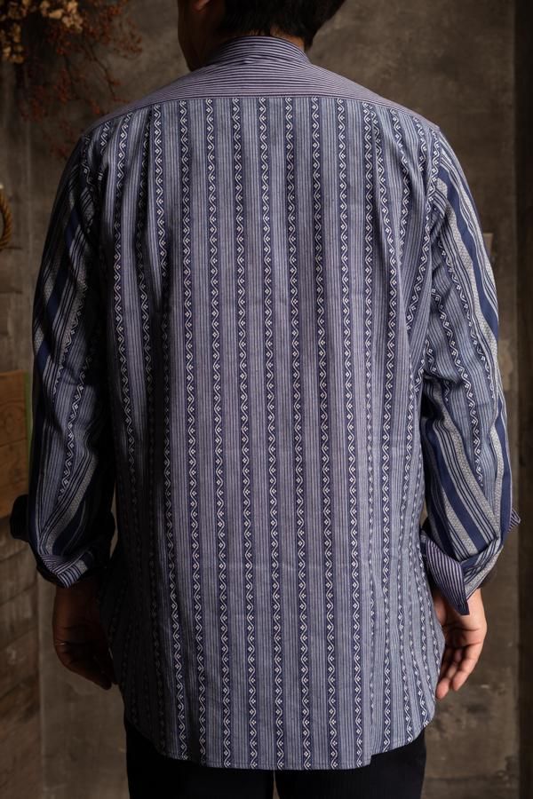 FRANK LEDER】VINTAGE FABRIC EDITION OLD STYLE STAND COLLAR