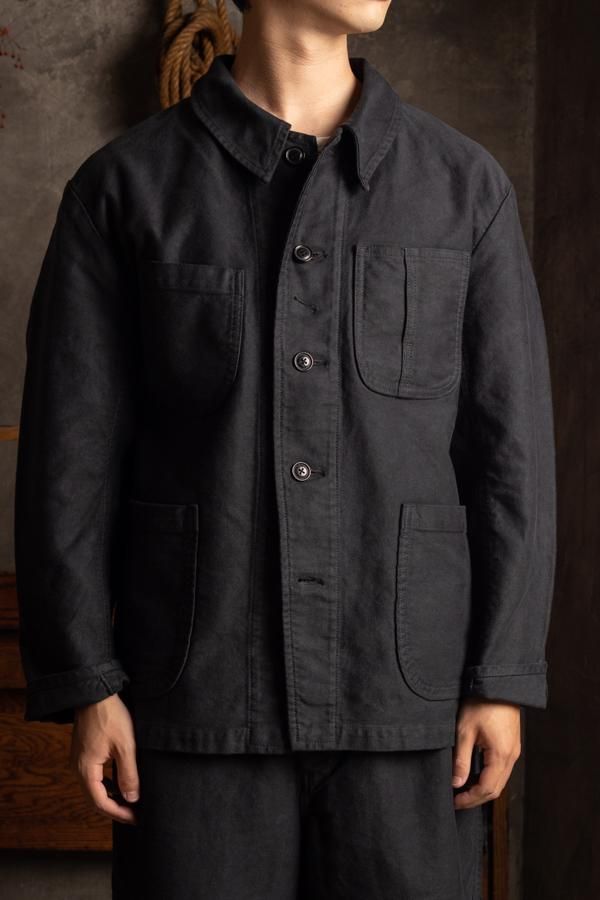 Porter Classic MOLESKIN FRENCH JACKET L - カバーオール