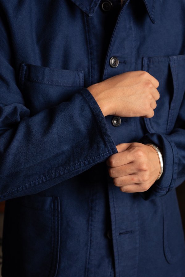 PORTER CLASSIC】MOLESKIN FRENCH JACKET-SLOW&STEADY