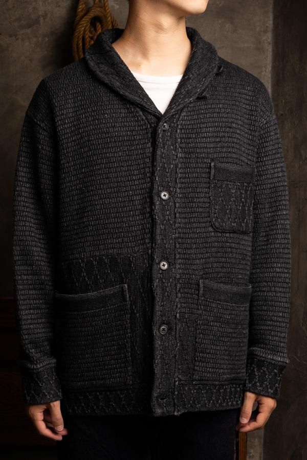 PORTER CLASSIC】BEATNIK KENDO KNIT CARDIGAN-SLOW&STEADY