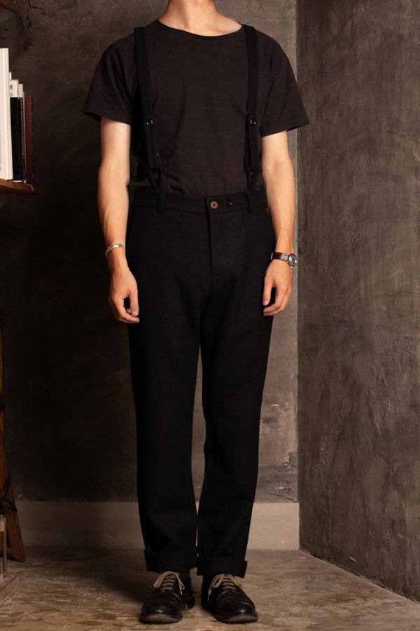 FRANK LEDER】ARCHIVE EDITION DETACHABLE SUSPENDER TROUSERS-SLOW&STEADY