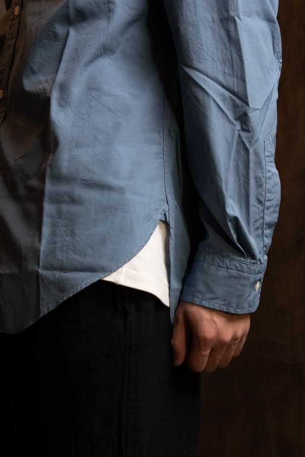 PHIGVEL】BAND COLLAR DRESS SHIRT-SLOW＆STEADY