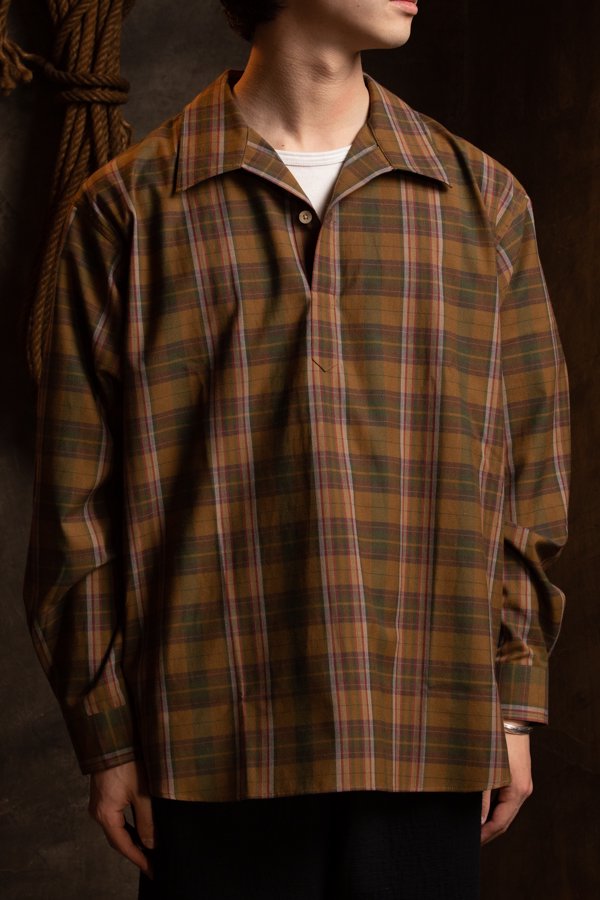 PHIGVEL】MADRAS RESORT SHIRT-SLOW＆STEADY