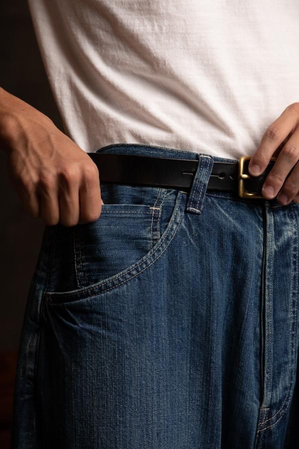 PORTER CLASSIC】INDIGO DENIM WIDE PANTS-SLOW&STEADY PORTER CLASSIC】INDIGO DENIM WIDE PANTS-SLOW&STEADY
