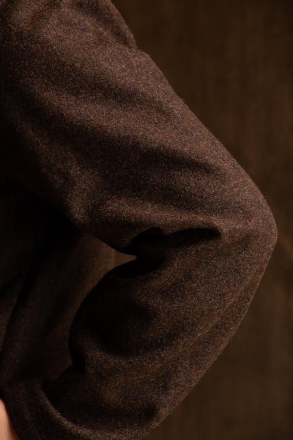 【Frank Leder】THICK VINTAGE LODEN COAT FRANK LEDER】THICK VINTAGE LODEN JACKET WITH SIDE POKETS