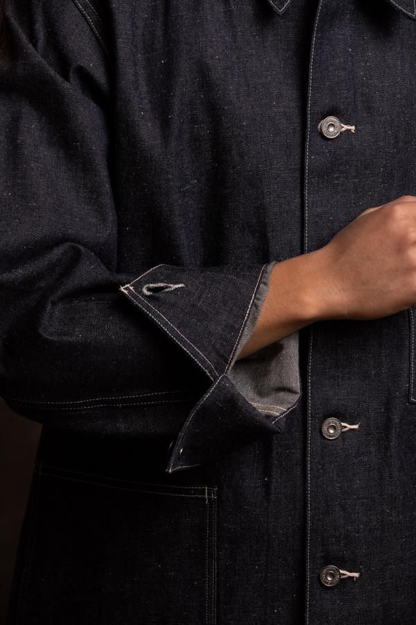 PHIGVEL】DENIM CHORE JACKET-SLOW＆STEADY
