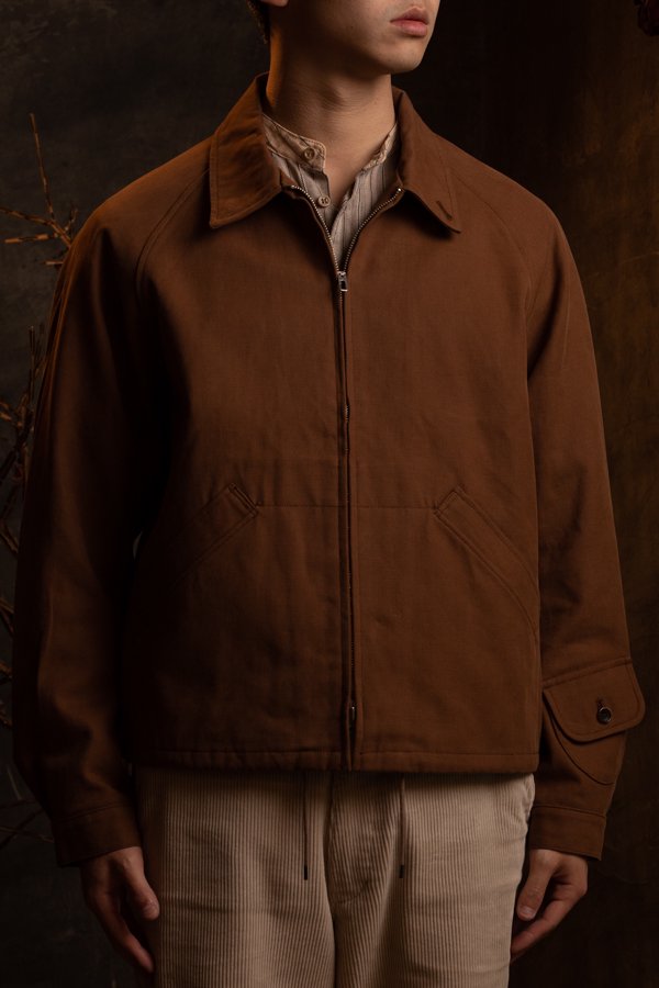 PHIGVEL】DUCK CLOTH SPORTING JACKET-SLOW＆STEADY