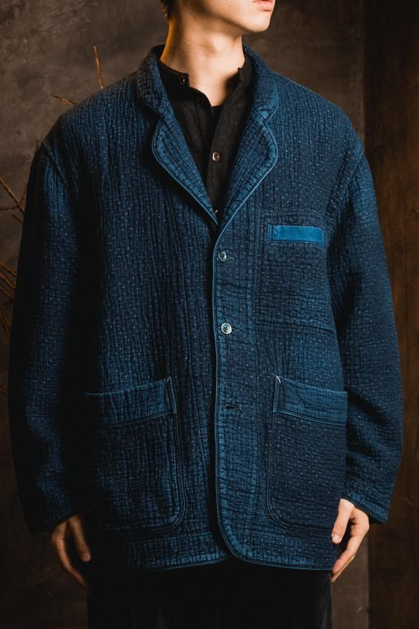 PORTER CLASSIC】NEW SASHIKO TAILORED JACKET-SLOW&STEADY