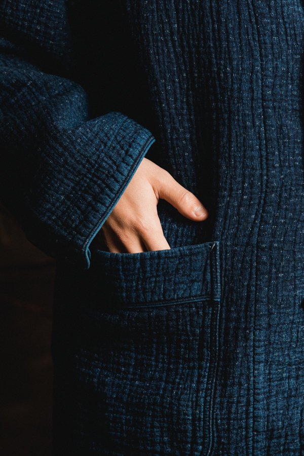 PORTER CLASSIC】NEW SASHIKO TAILORED JACKET-SLOW&STEADY