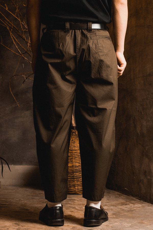 PORTER CLASSIC】GABARDINE BEBOP PANTS-SLOW&STEADY