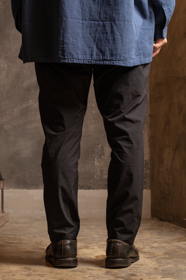 PORTER CLASSIC】POPLIN ASTAIRE PANTS-SLOW&STEADY