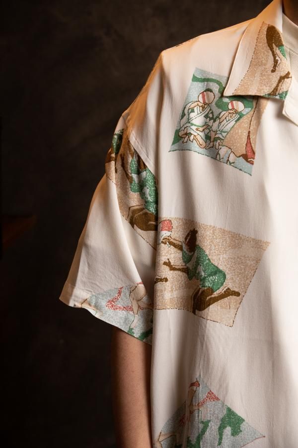 Porter Classic 23SS アロハシャツ 阿波踊り ALOHA SHIRT 阿波踊り(with TENUGUI & UCHIWA) – PORTER CLASSIC