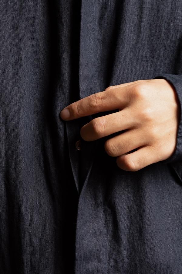 PORTER CLASSIC】NEW ARTIST LINEN SHIRT -SLOW&STEADY