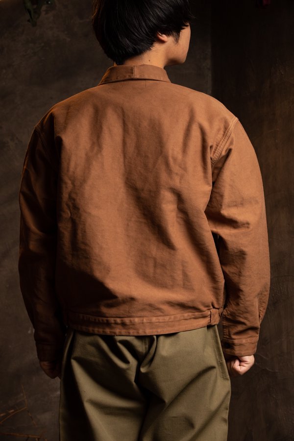 VETRA】COTTON MOLESKIN COVERALLS JACKET-SLOW&STEADY