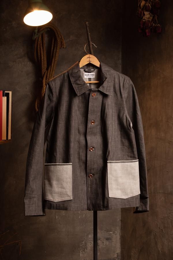 FRANK LEDER】VINTAGE FABRIC EDITION GERMAN BROWN DENIM