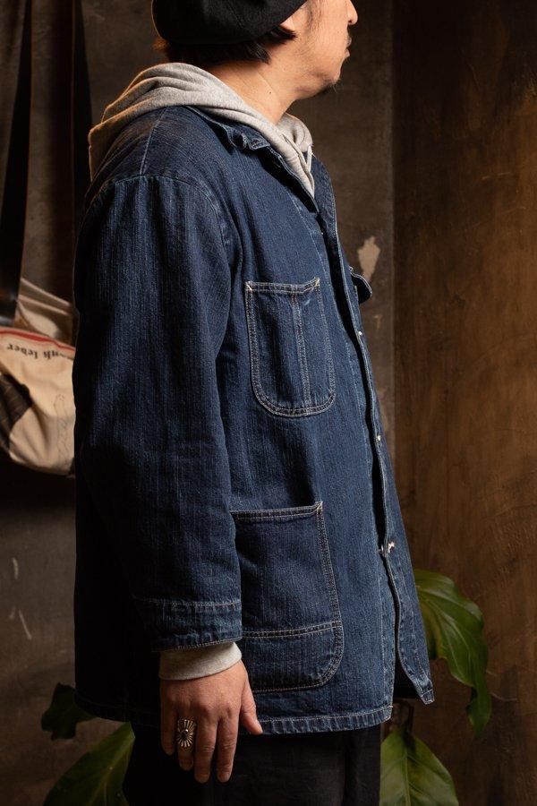 PORTER CLASSIC】STEINBECK DENIM COVERALLS-NAVY-SLOW&STEADY PORTER CLASSIC】STEINBECK DENIM COVERALLS-NAVY-SLOW&STEADY