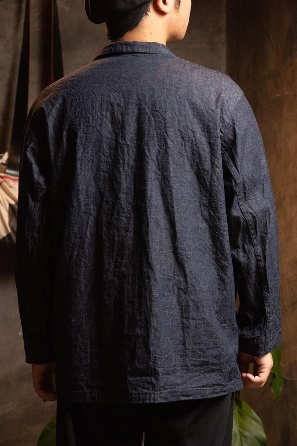 PORTER CLASSIC】CLASSIC DENIM WIDE JACKET-NAVY-SLOW&STEADY