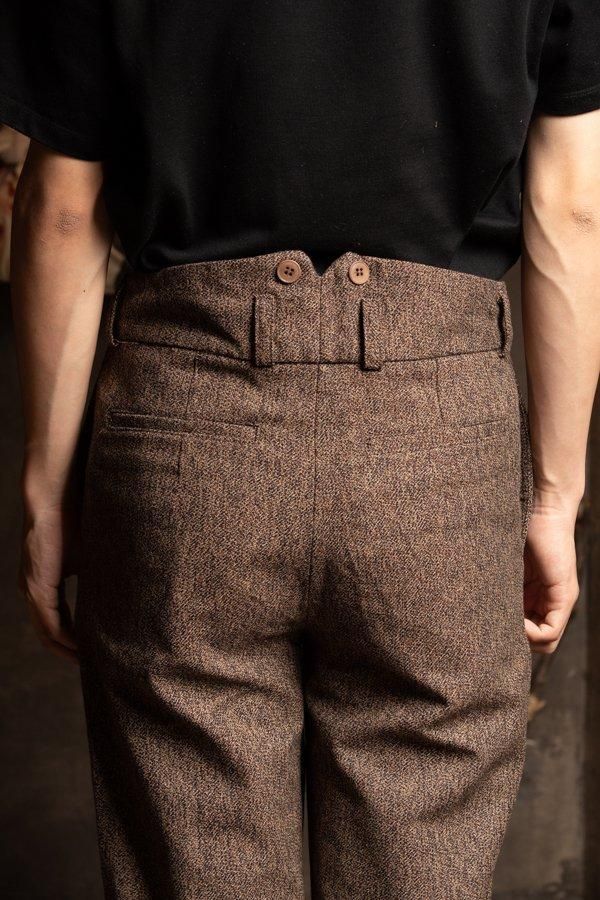 FRANK LEDER】DEAD STOCK MULTI COLOURED TROUSERS-SLOW&STEADY
