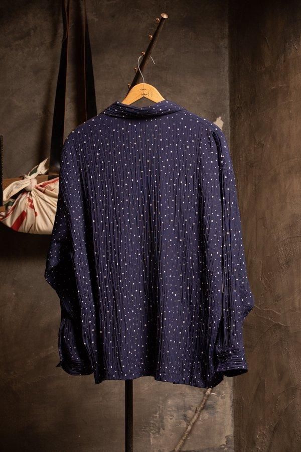 PORTER CLASSIC】ALOHA LONG SHIRT CLASSY DOTS-SLOW&STEADY