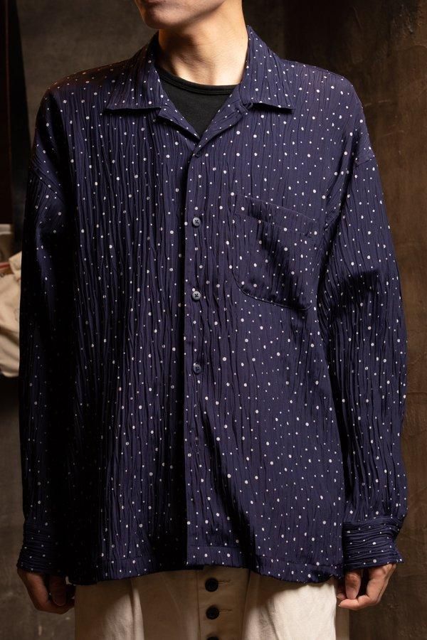 PORTER CLASSIC】ALOHA LONG SHIRT CLASSY DOTS-SLOW&STEADY