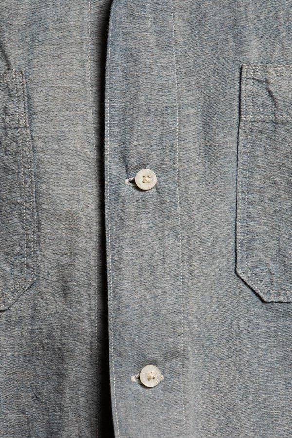 PHIGVEL】CHAMBRAY WORKDAY LS SHIRT-SLOW＆STEADY