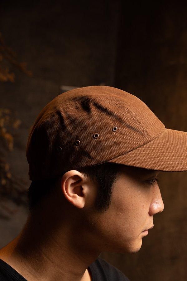 PHIGVEL】DUCK CLOTH LONG BILL CAP-SLOW＆STEADY