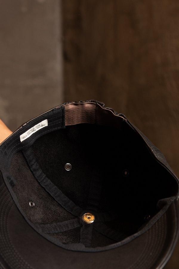 phigvel フィグベル LEATHER LONG BILL CAP レザー PHIGVEL フィグベル｜LEATHER LONG BILL CAP レザーロングビル