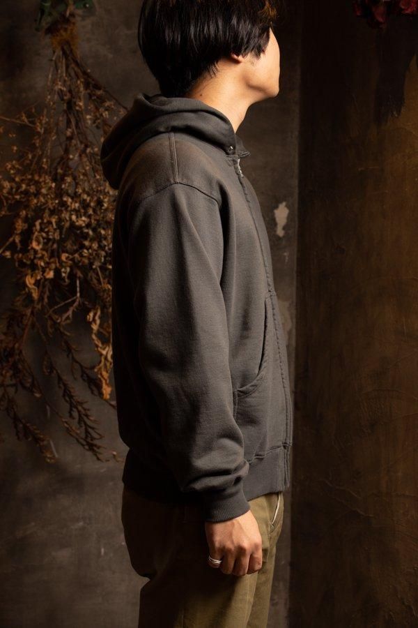 PHIGVEL】ATHLETIC FULL ZIP HOODIE -SLOW＆STEADY