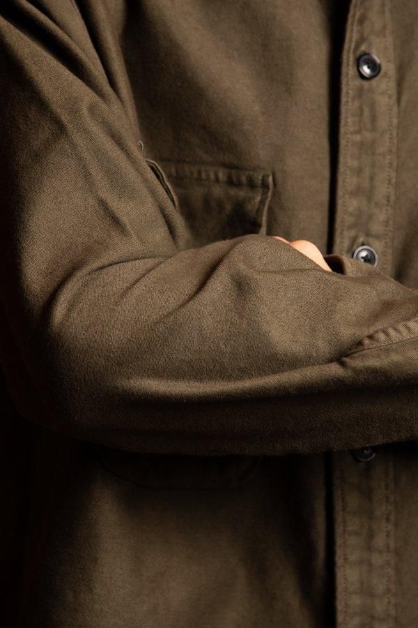PORTER CLASSIC】MOLESKIN SHIRT-SLOW&STEADY PORTER CLASSIC】MOLESKIN SHIRT-SLOW&STEADY