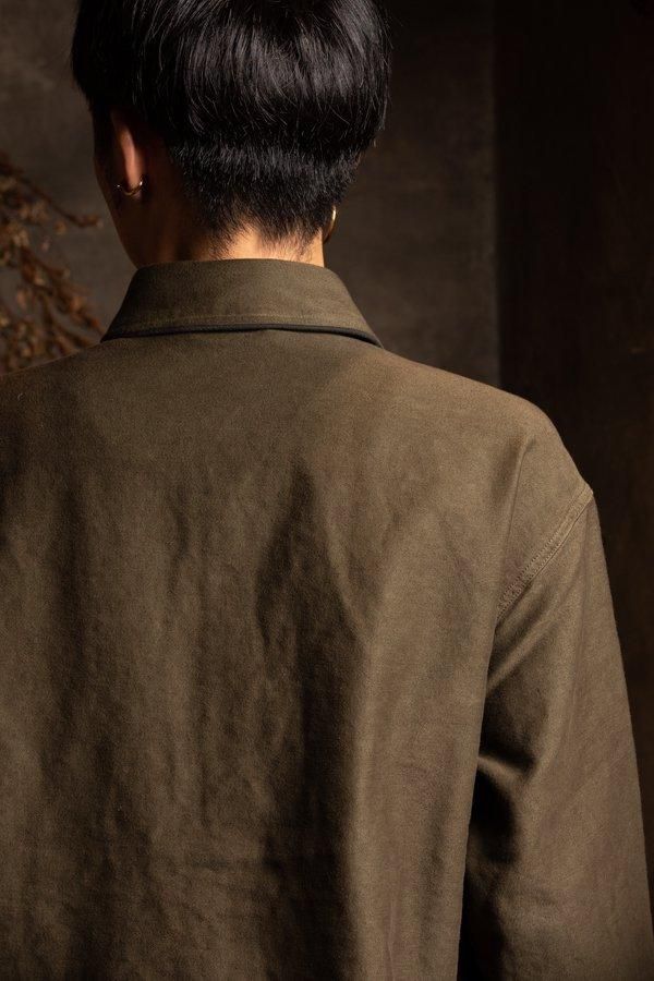 PORTER CLASSIC】MOLESKIN SHIRT-SLOW&STEADY PORTER CLASSIC】MOLESKIN SHIRT-SLOW&STEADY