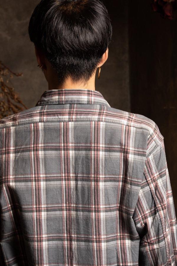 PHIGVEL】PRINT FLANNEL SHIRT 
