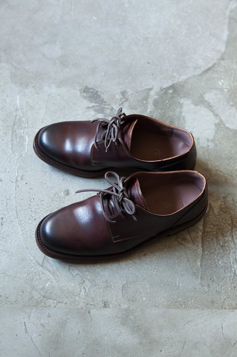 MOTO PLAIN TOE OXFORD SHOES サイズ1 ブラウン-