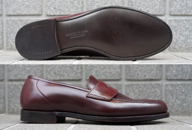 CROCKETT&JONES / クロケットアンドジョーンズ HARVARD 2 ローファー BURGUNDY CORDOVAN バーガンディ  コードヴァン #376E