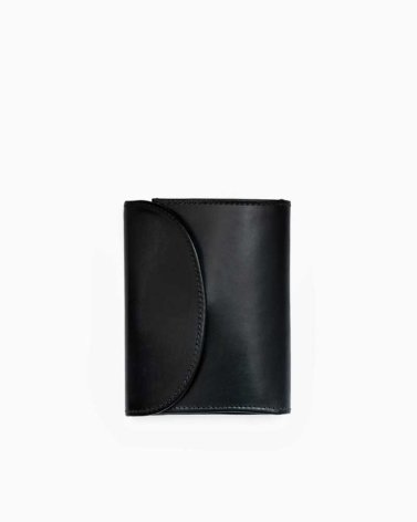 BEORMA/ベオーマ S0007 3FOLD WALLET 三つ折り財布 BRIDLE LEATHER BLACK ブライドルレザー ブラック -  Rifare online shop