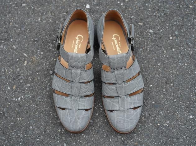 象革 F.LLI Giacometti FG166 グルカサンダル 43 rifareonlineshop_fg166ele