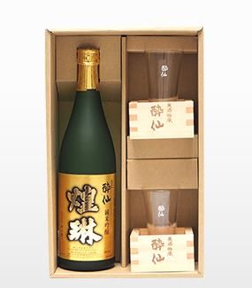 酔仙のすっきりもっきりセット 純米吟醸 煌琳720ml
