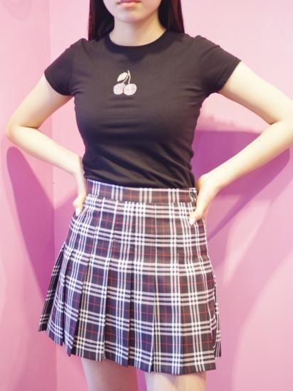 チェック柄ミニプリーツスカート Nadia Flores En El Corazon L 原宿ナディア フローレス エン エル コラソン 通販 チェック柄ミニプリーツスカート Nadia Flores En El Corazon L 原宿ナディア フローレス エン エル コラソン 通販
