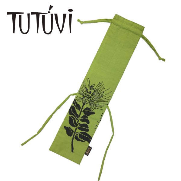 TUTUVI  プイリケース2（プイリ長さ約５０ｃｍ用） レフア グリーン/グラック【画像2】