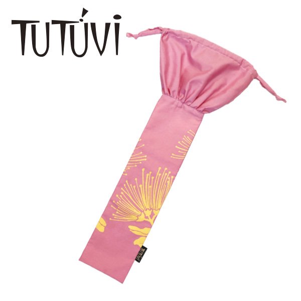 TUTUVI  プイリケース３（プイリ長さ約５０ｃｍ用） レフア ピンク/イエロー【画像2】