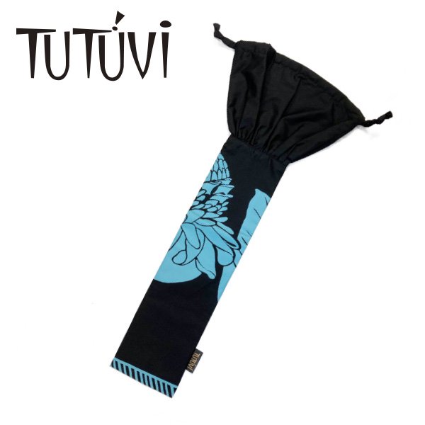 TUTUVI  プイリケース３（プイリ長さ約５０ｃｍ用） トーチジンジャー ブラック/ブルー【画像2】