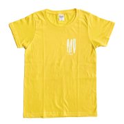 イエロー TUTUVI　Tシャツ 半袖 スタンダード（柄：イエクク  ワンポイント　色：デイジー・ホワイト）