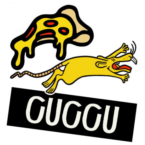 【Cuccu】"DELIVERY PIZZA CUCCU" 3P SET Sticker