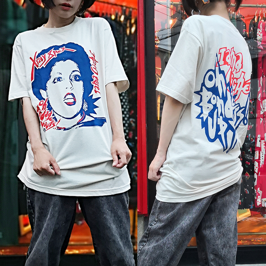 ROCK ROLL REPEAT】X-Ray Spex : Dayglo BondageTシャツ [Unisex Size]  ☆ネコポス￥250にてお届け☆ - Vallery's Trap Online Shop REAL PIN UP GIRLS u0026 ROCKIN'  GROUPIES!!
