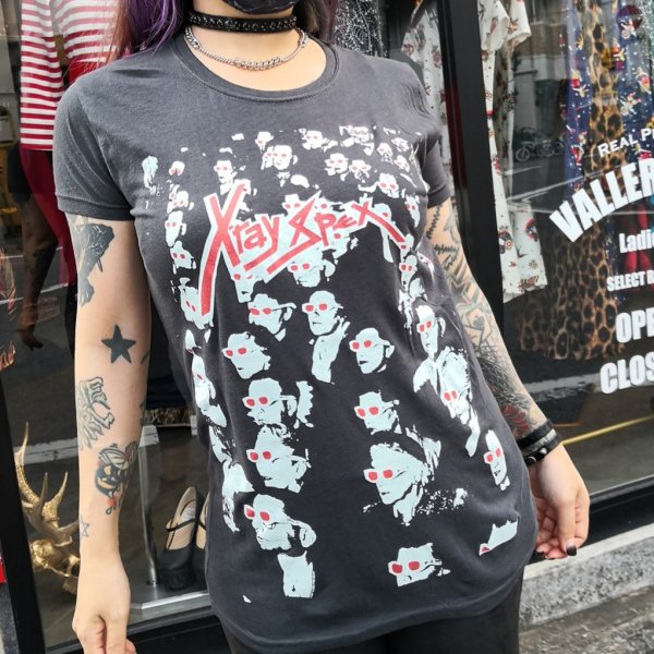 【ROCK ROLL REPEAT】X-Ray Spex TDTWTDTシャツ [Ladies Size] ★ネコポス全国一律￥250にてお届け★