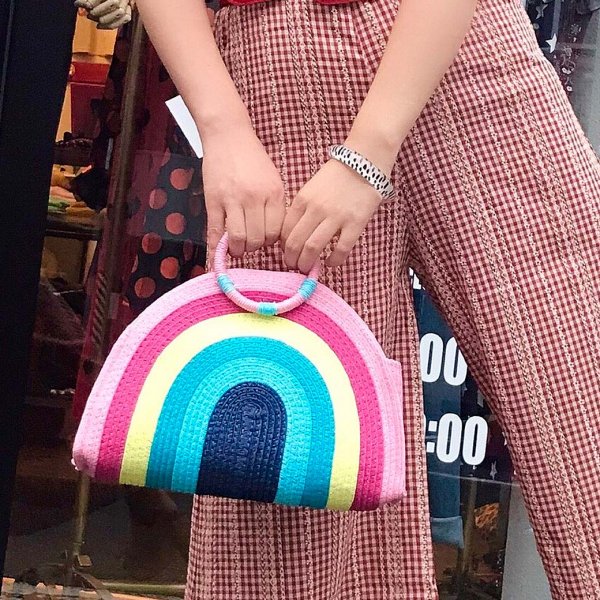 【SELECT】Happy Rainbow Handbag　レインボーバッグ