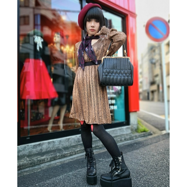 Smak ParlourBABE ALERT DRESS LEOPARD 쥪ѡɥԡ